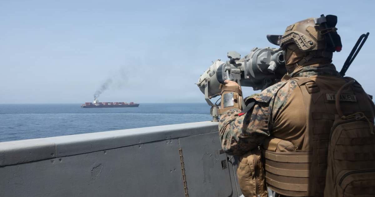CENTCOM said Iranian forces had failed to hit US warships, while American forces had destroyed 10 Iranian tankers the prior week (Getty Images)