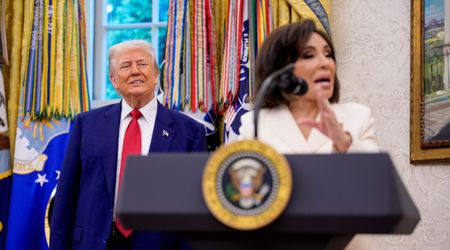 'How many times do I have to say no': Jeanine Pirro shuts reporter over Trump's pool case