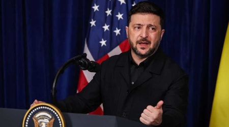Zelenskyy's plane 'almost hit' by drone days after Trump envoys Kushner, Witkoff visit Kyiv