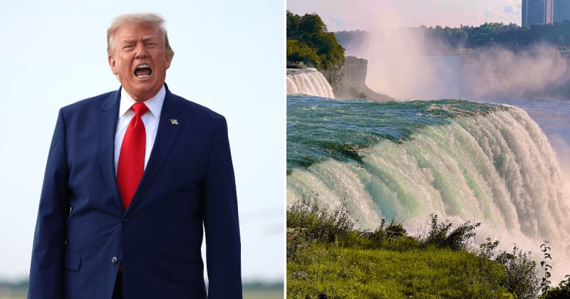 Fact Check: Did Trump threaten to turn off Niagara Falls until Canada pays 100% tariff?