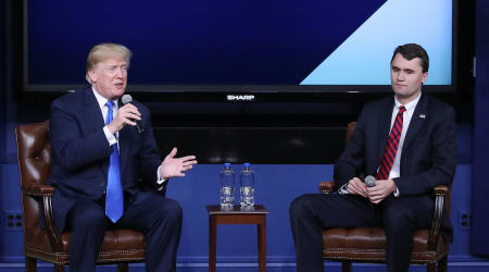 Trump warns the left on eve of first anniversary of Kirk's death: 'We love you, Charlie'