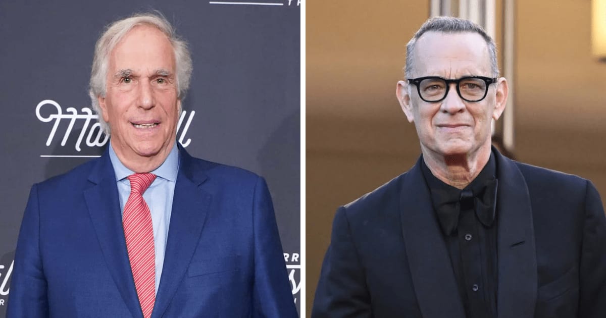 Henry Winkler is reflecting on his decades-long tension with Tom Hanks after being fired from ‘Turner & Hooch’ and considering reconciliation (Getty Images)