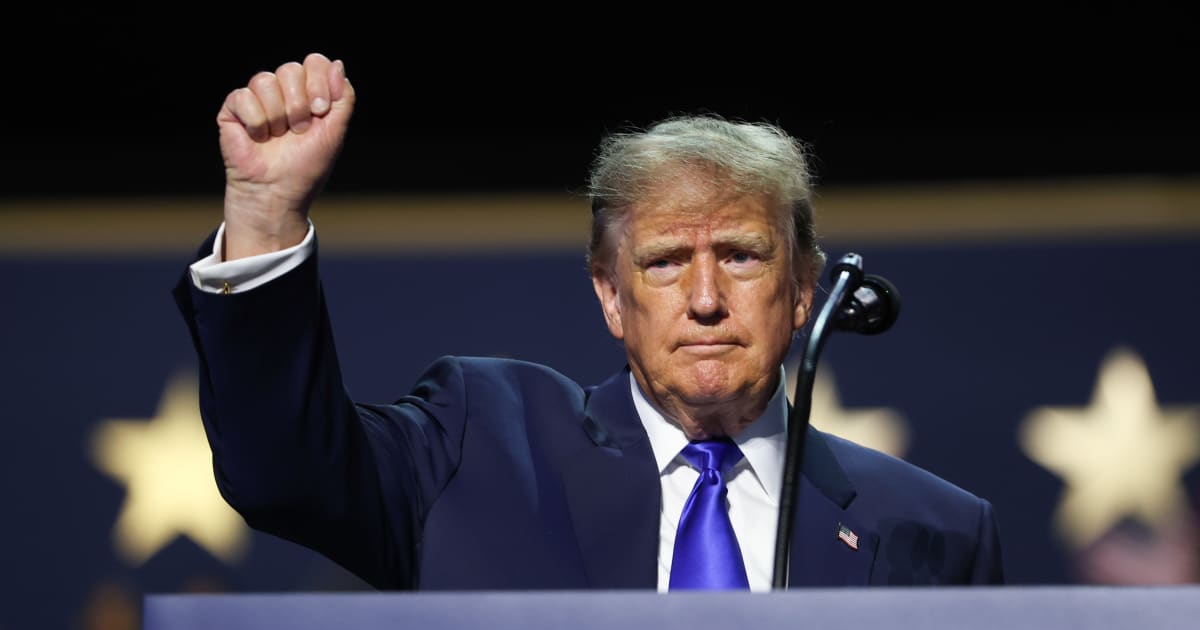Trump’s speech included a claim about the history of midterm conventions (Getty Images)