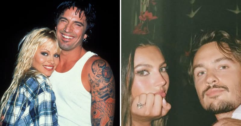 Pamela Anderson and Tommy Lee’s son Brandon Thomas gets engaged to gf Katarina Demetriades