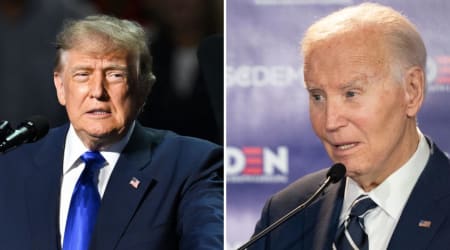 Trump mocks ‘Sleepy Joe’ Biden, says he ‘couldn't sign his name’ at midterm rally
