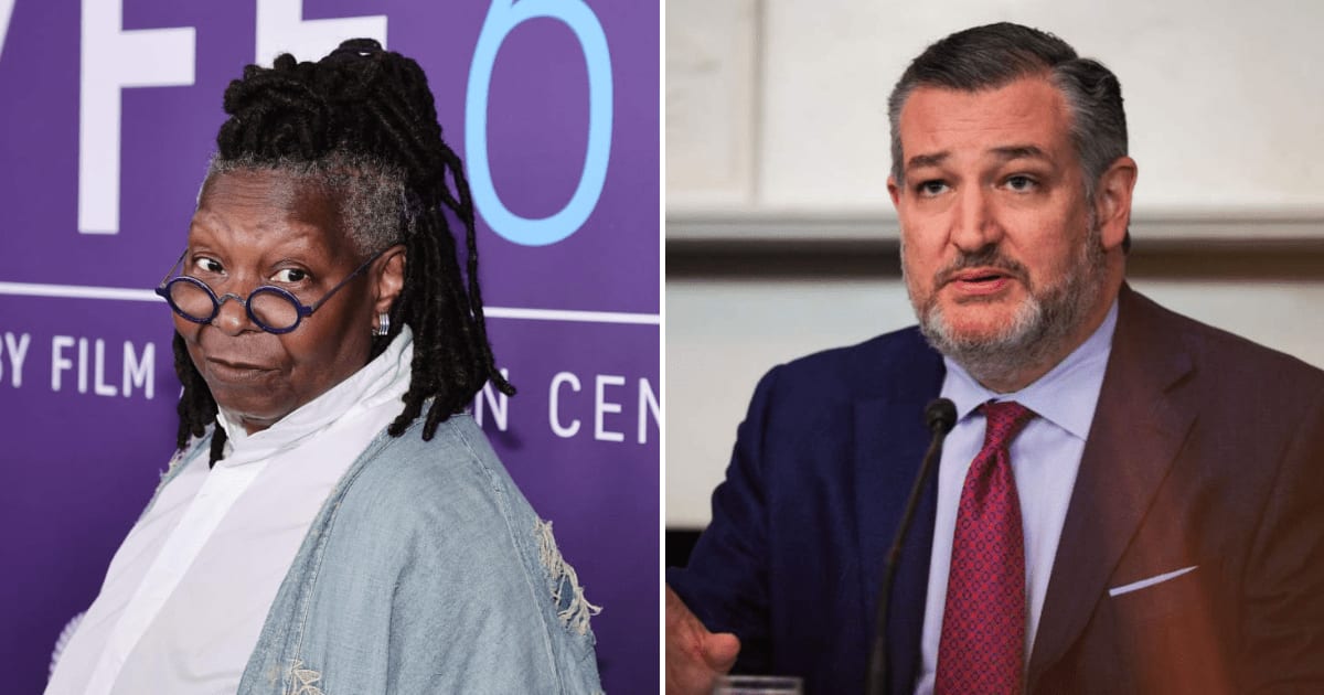 Whoopi Goldberg addressed the ‘The View’ audience after boos erupted at the mention of Ted Cruz (Getty Images)