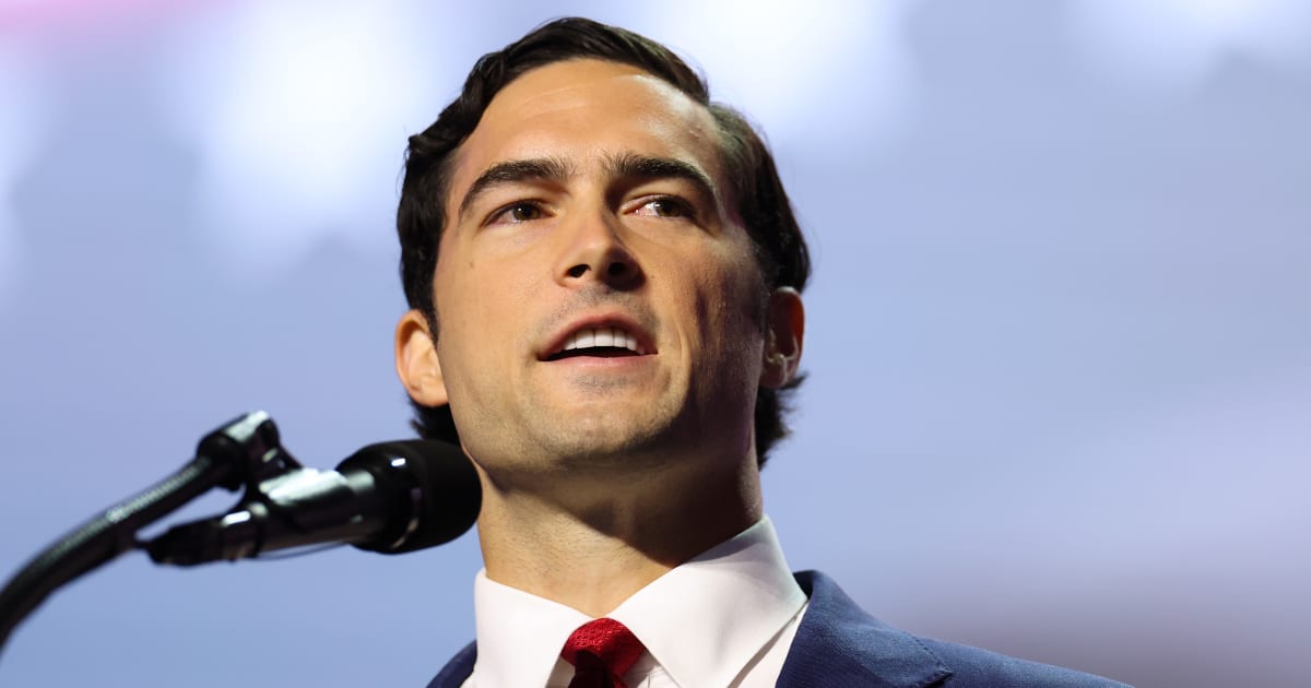 Rep Brandon Gill refused to apologize for America, calling it the greatest country ever and sparking another viral moment (Getty Images)