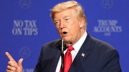 'Because they can't': Trump makes fresh case for delaying his $5,000 dividend to US citizens