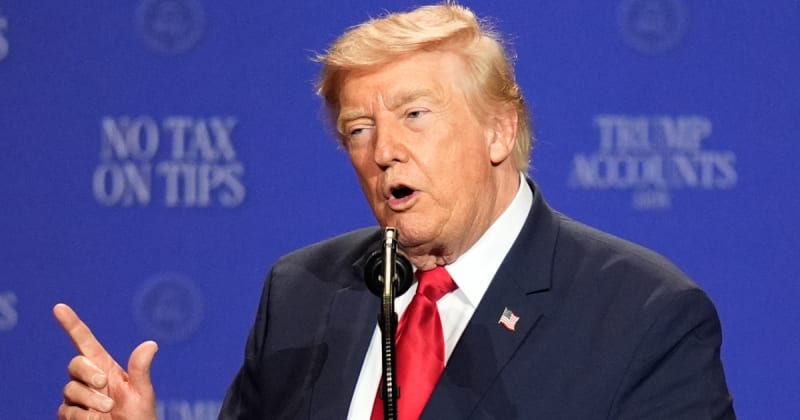 'Because they can't': Trump makes fresh case for delaying his $5,000 dividend to US citizens
