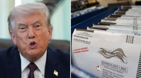 Trump's mail-ballot restriction dream runs into another court roadblock ahead of midterms