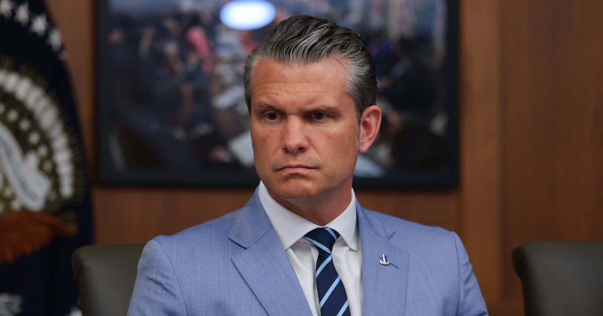 Secretary of Defense Pete Hegseth attends a Cabinet Meeting at Camp David, the presidential retreat, on July 31, 2026, in Camp David, Maryland (Getty Images)