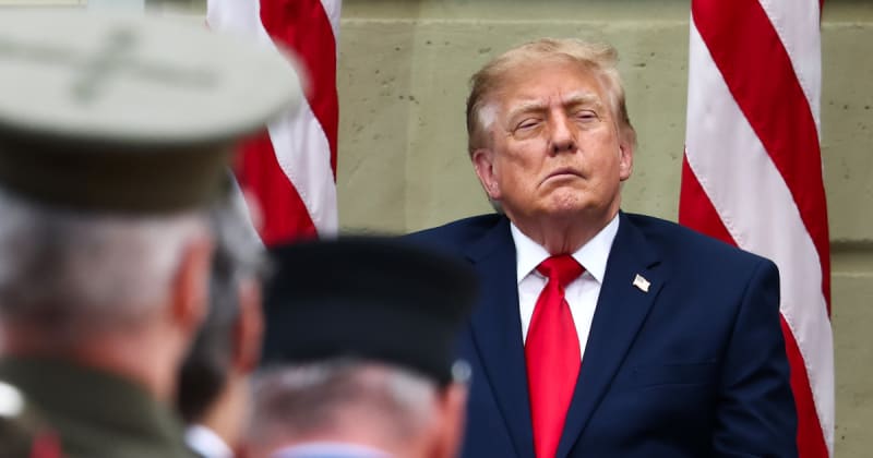 Fact Check: Did Trump fall asleep during the 9/11 remembrance ceremony at Pentagon?