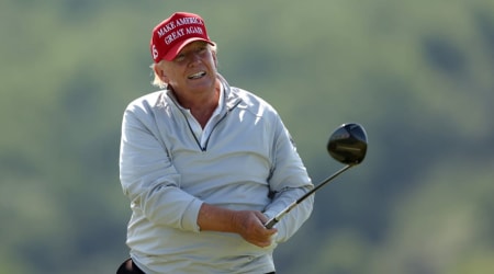 Trump admits he'd cheat at golf if he could, but Secret Service has one big problem for him