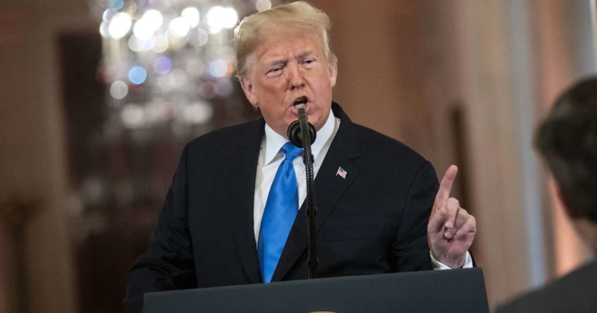 President Donald Trump said Iran was 'probably' behind the attack and noted its role in drone strikes in the Strait of Hormuz (Al Drago - Pool/Getty Images)