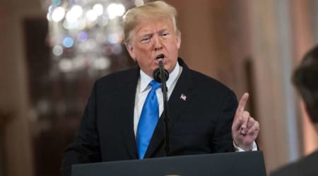 Alongside unified Ireland push, Trump makes fiery Iran war remark after Saudi pipeline attack