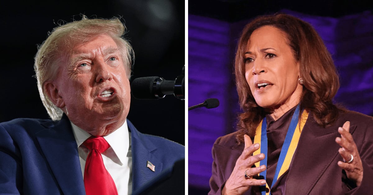 'We should be so lucky': Trump makes surprising Kamala Harris admission in Ireland