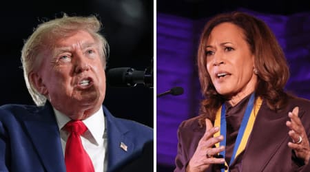 'We should be so lucky': Trump makes surprising Kamala Harris admission in Ireland