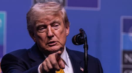 'You'll be hearing that later': Trump questions why US is helping NATO
