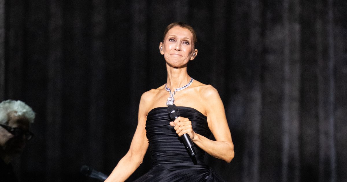 Celine Dion performs on the opening night of her residency at Paris La Defense Arena on September 12, 2026, in Nanterre, France (Samir Hussein/WireImage)