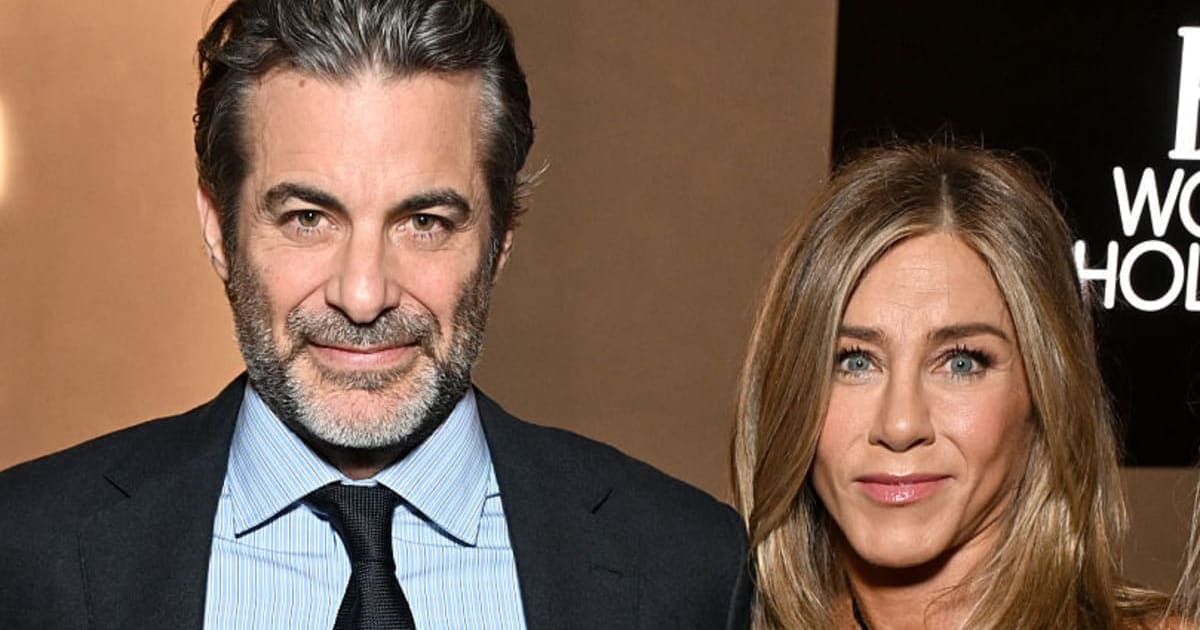 Jim Curtis described his relationship with Jennifer Aniston as 'joy,' saying their months-long friendship has grown into a genuine partnership (Getty Images)