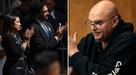 Fact Check: Did Fetterman defect to GOP after Mamdani and AOC were seen giggling at 9/11 event?