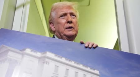 Trump brands pre-Trump White House a 'dump', touts renovation with before and after photos
