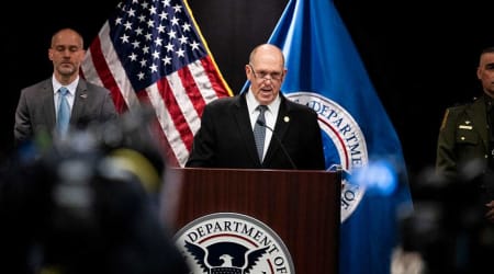 Homan rules out ICE 'sweep' at polls as armed agents controversy escalates to lawsuit
