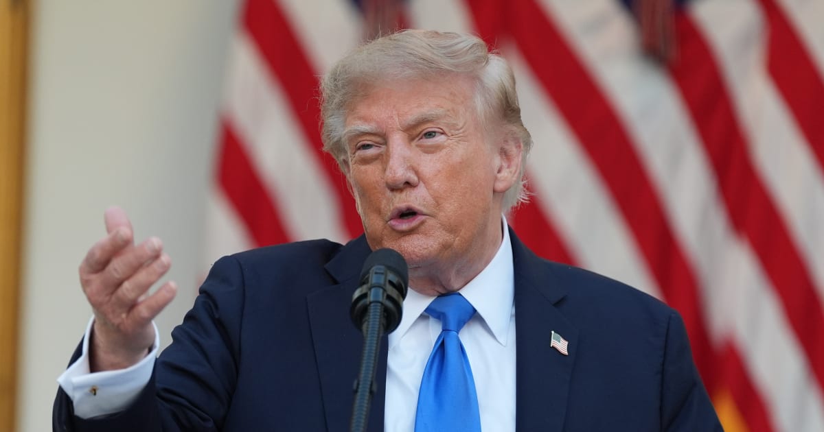 President Donald Trump speaks during an event with Republican lawmakers in the Rose Garden of the White House, Wednesday, September 2, 2026, in Washington (AP Photo/Alex Brandon)