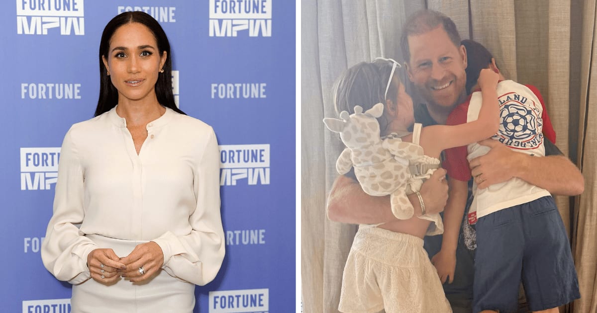 Prince Harry and Meghan Markle move Prince Archie and Princess Lilibet to a new school after security concerns made their previous commute difficult (Screengrab/@meghan/Instagram, Getty Images)