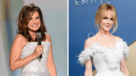 Mariska Hargitay playfully clashes with Nicole Kidman while recreating viral AMC ad at 78th Emmys