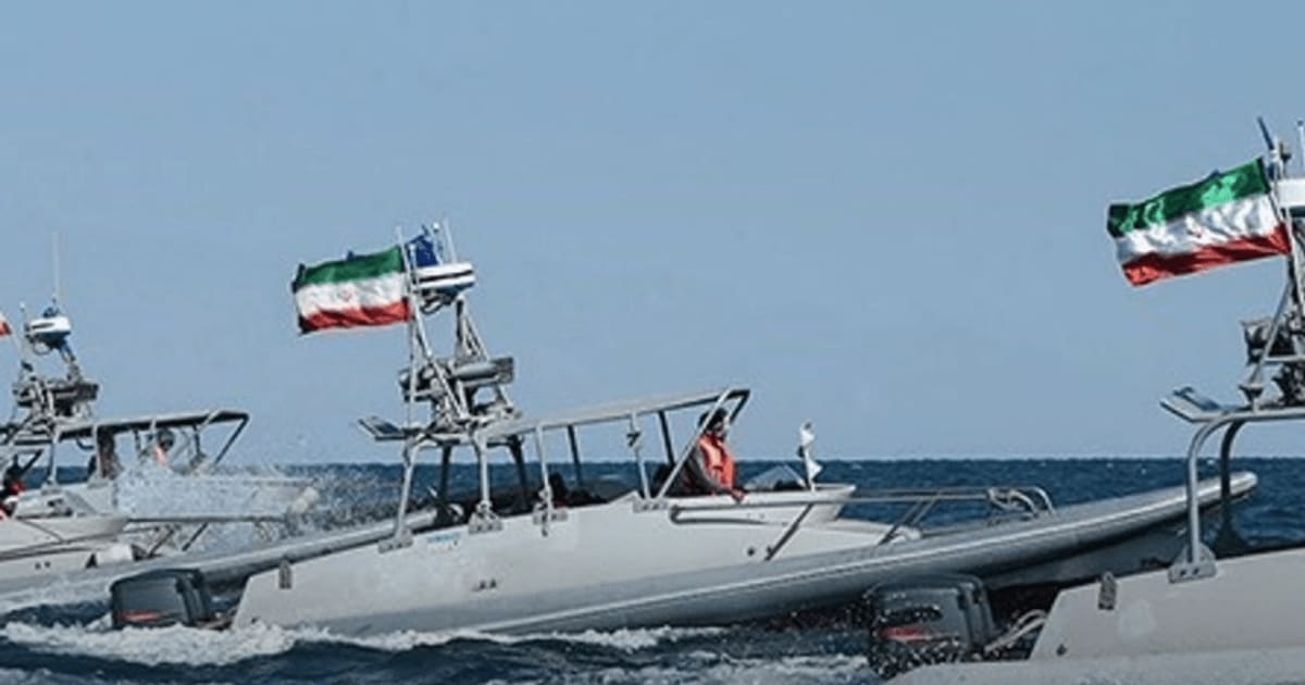 IRGC identified the Panama-flagged El Gaia, IMO number 9325336, as a 180-meter oil tanker with a deadweight of about 48,000 tons (@IranIntl_En/X)