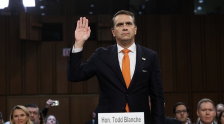 Todd Blanche defends mail-ballot changes as multiple states face election probes