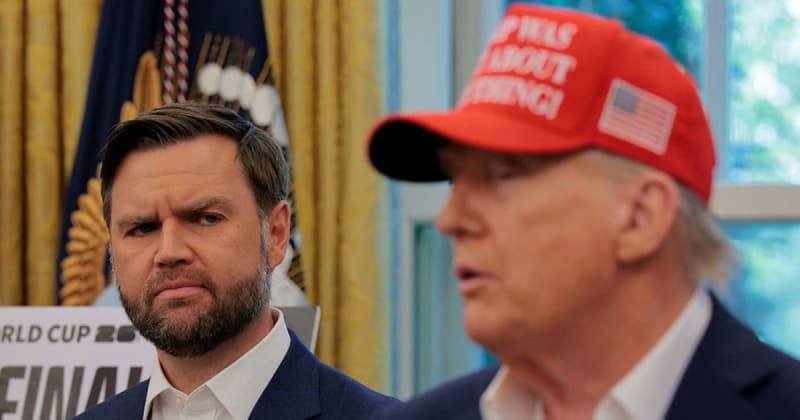 JD Vance is the leading 2028 GOP contender, but Trump says it's ‘too early’ to back him