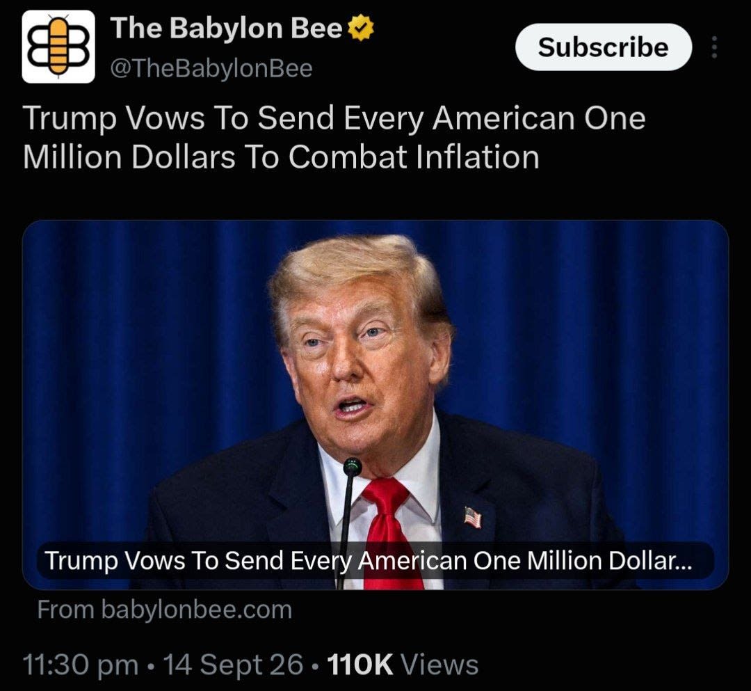 (@TheBabylonBee/X)