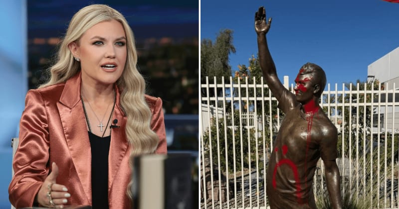Erika Kirk vows to restore Charlie's statue after vandalism: ‘We'll keep building’