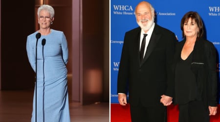 Jamie Lee Curtis honors ‘friend to all’ Rob Reiner in teary tribute at the 78th Emmy Awards