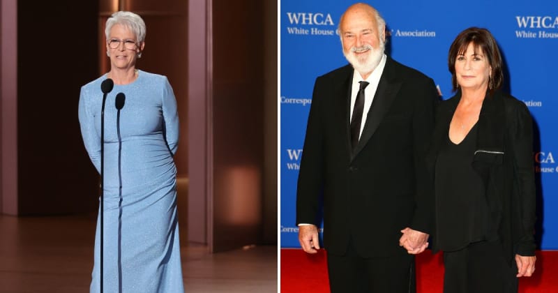 Jamie Lee Curtis honors ‘friend to all’ Rob Reiner in teary tribute at the 78th Emmy Awards
