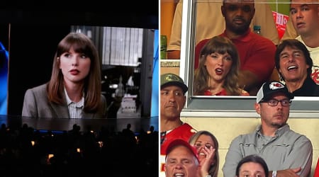 Taylor Swift skips 78th Emmys, joins Tom Cruise at first Chiefs game since marrying Travis Kelce