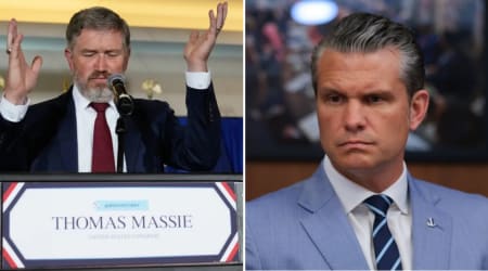 Thomas Massie takes aim at Pete Hegseth with impeachment push over Trump’s Iran war
