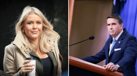 Todd Blanche praises Karoline Leavitt before calling time on press conference: 'I'm done!'