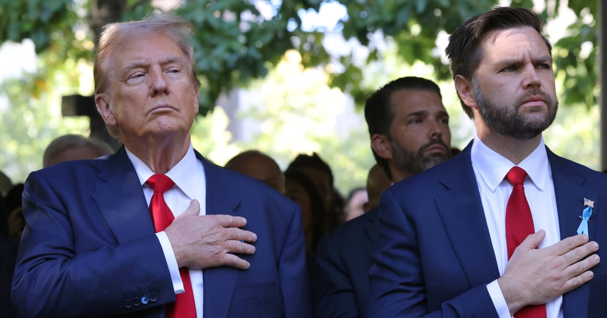 Vice President JD Vance praised President Donald Trump’s risk-taking leadership, saying he challenged America’s long-standing status quo (Getty Images)