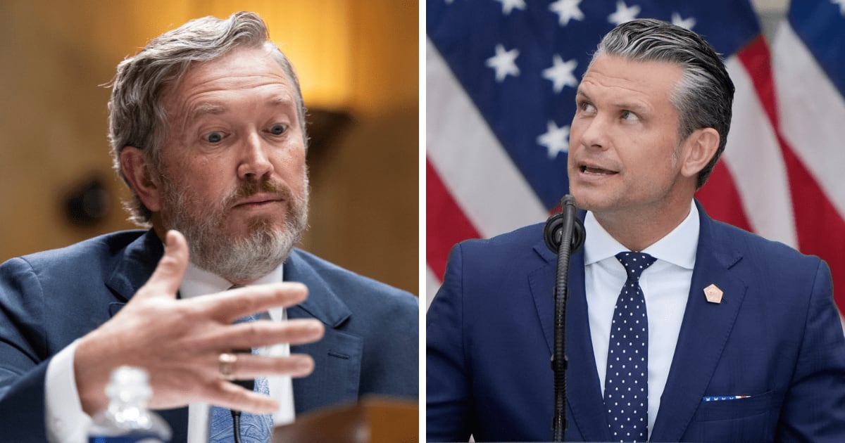 Rep Thomas Massie has clashed repeatedly with President Donald Trump and Defense Secretary Pete Hegseth over key administration priorities (Getty Images, AP Photo)