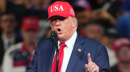 Trump jokes he’ll withhold FEMA funding if Republican candidate loses North Carolina race