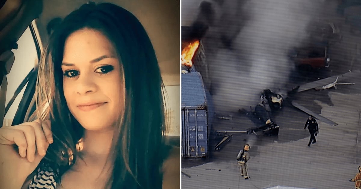 The SUV driver, Bailee Lynn Rios, 36, has been charged with murder following a deadly Los Angeles Metro bus crash in Chatsworth that killed two people and injured six others (Facebook/@bailee.rios.9, KABC-TV via AP)