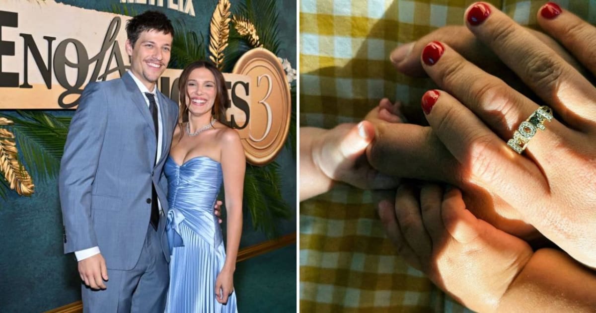 Millie Bobby Brown and Jake Bongiovi confirmed that they have welcomed their second child in a joint Instagram post on Thursday, September 17 (Roy Rochlin/Getty Images, @milliebobbybrown/Instagram)