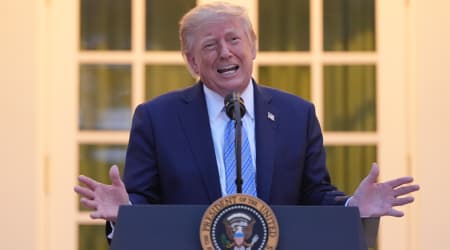 Trump jokes he 'could've banned fishing' with his 'office power' before easing hunting rules