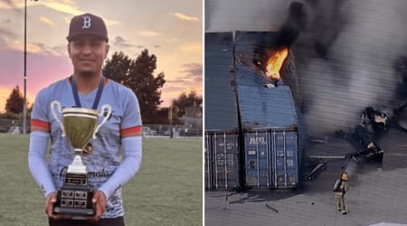 Edy Gutierrez Mejia had just arrived in LA when news helicopter crash killed him