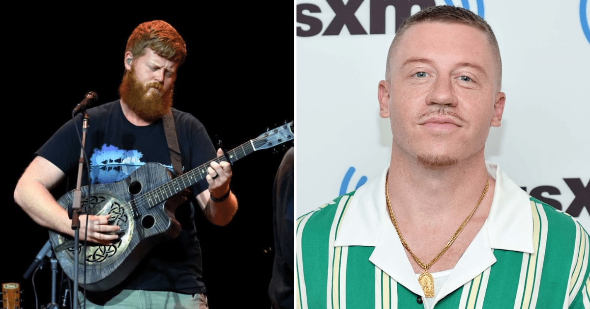 A viral social media post claims Oliver Anthony is replacing Macklemore as Ed Sheeran’s opening act (Getty Images)