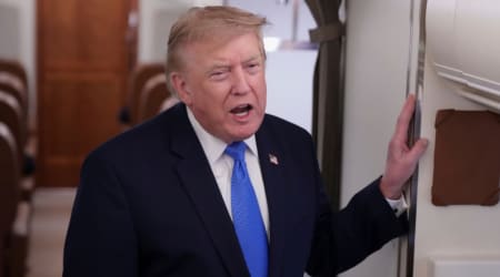 ‘Slanted against the Republican party’: Trump takes aim at CNN with new ratings jab