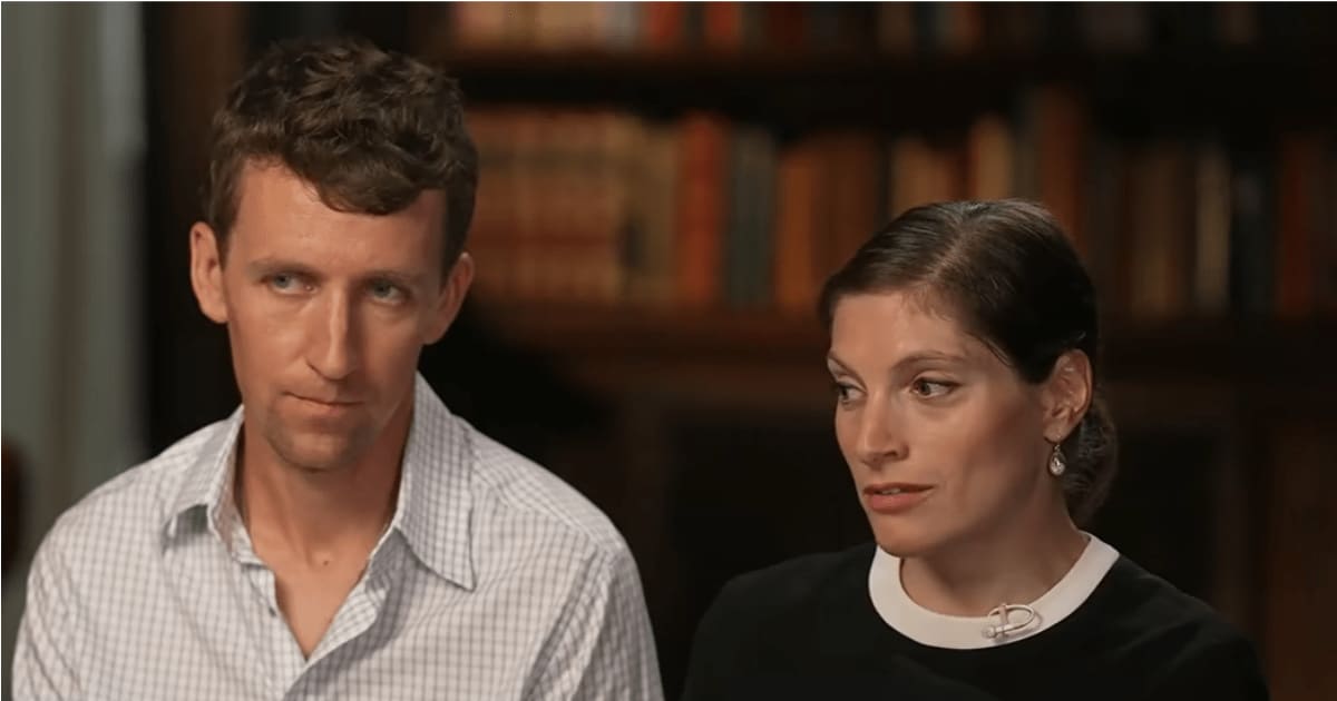 Rachel Danis spoke publicly for the first time, addressing her relationship with Patrick Clancy and the conspiracy theories surrounding their story (@60Minutes/X)